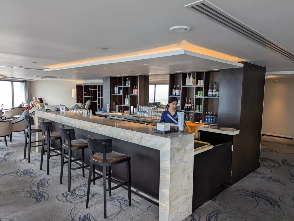 The bar